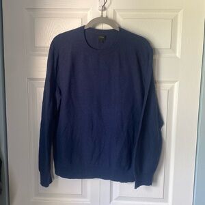 J crew blue sweater